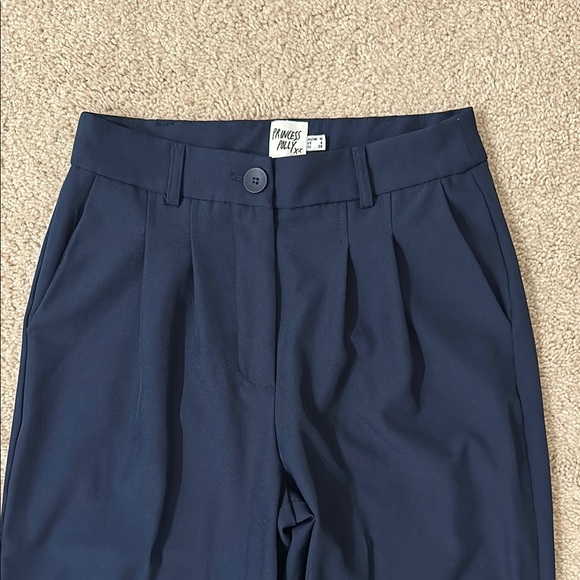 Princess Polly Archer Pants in Navy Blue - Picture 3 of 4